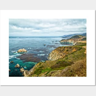 Pacific Coast Highway View Posters and Art